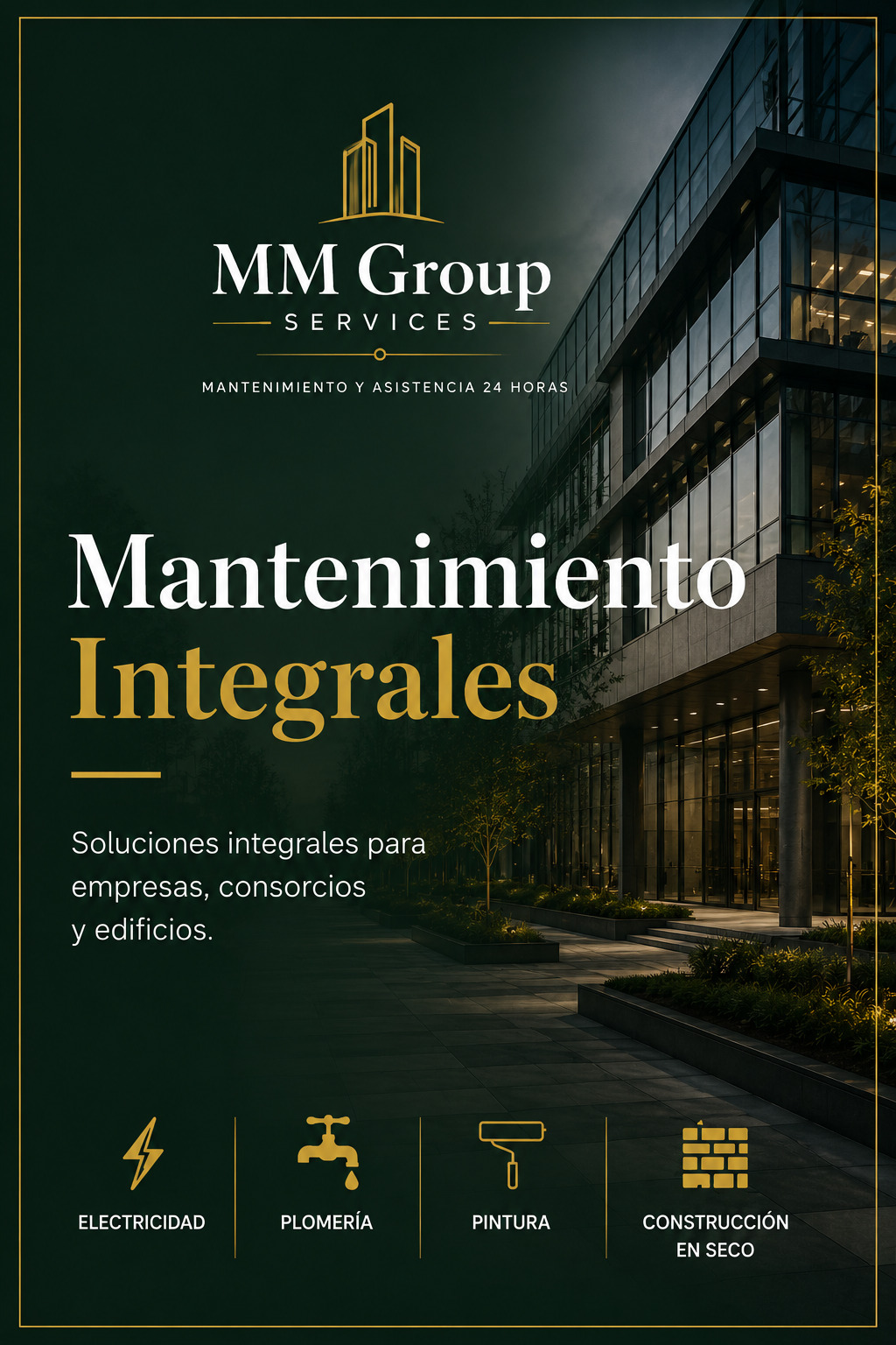 Mantenimiento corporativo profesional de MM Group Services