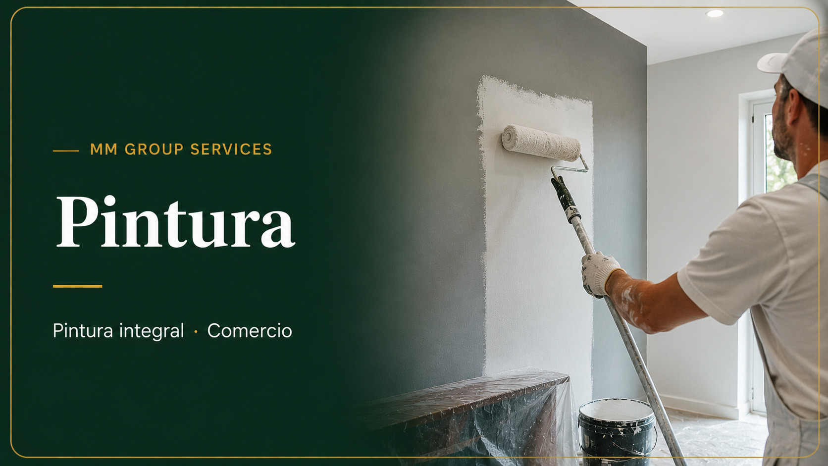 Pintura integral de comercio
